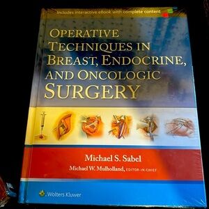 Operative Techniques in Breast, Endocrine, and Oncologic Surgery hardcover book